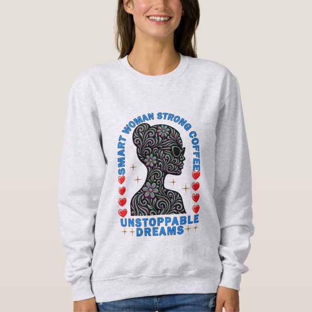 strong woman sweatshirt (Front)
