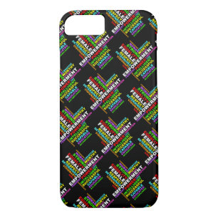 Strong Woman Word Cloud Case-Mate iPhone Case