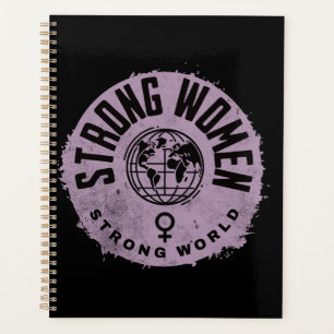 Strong Women Inspirational  Quote Planner