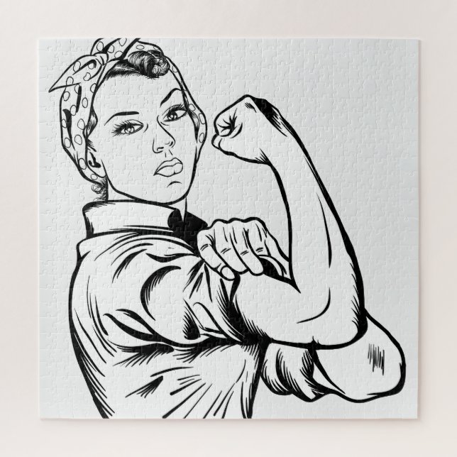 Strong women jigsaw puzzle (Vertical)