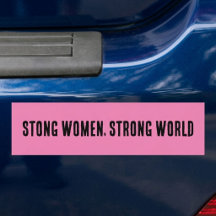 Strong Women Strong World Feminist