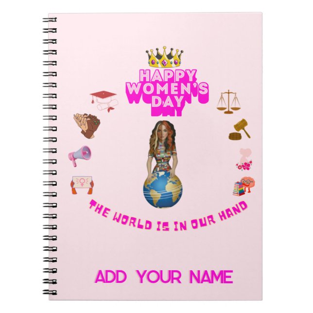 Strong Women Unity And Empowerment  Notebook (Front)