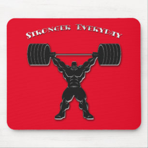 Stronger Everyday - Men's Mouse Pad