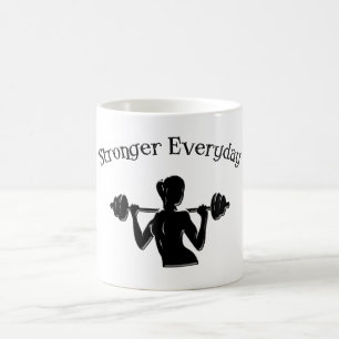 Stronger Everyday - Women's Coffee Mug