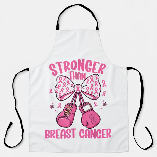 Stronger Than Breast Cancer Apron (Front)