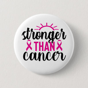 Stronger Than Cancer 2 Inch Round Button