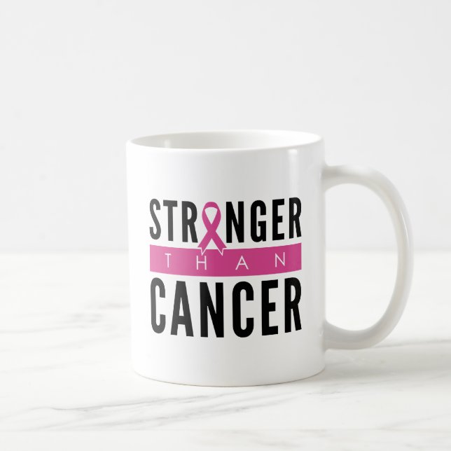 Stronger Than Cancer Coffee Mug (Right)