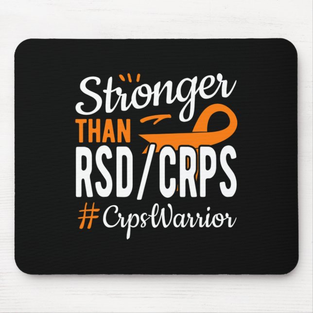 Stronger Than Crps Rsd Crps Awareness  Mouse Pad (Front)