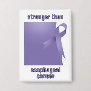 Stronger Than Esophageal Cancer Button