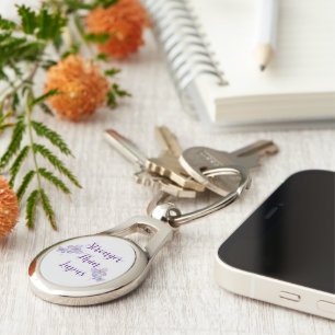 Stronger Than Lupus Keychain