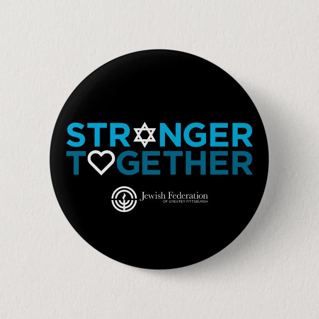 Stronger Together Button (Front)