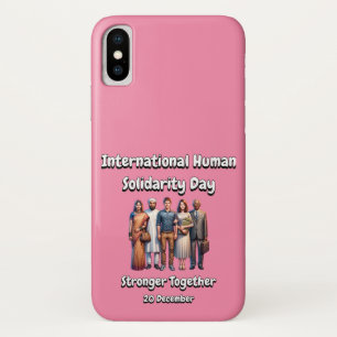 Stronger Together. Human Solidarity Day. Case-Mate iPhone Case