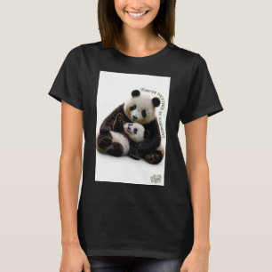 Stronger Together in Harmony Pandas Woman Organic T-Shirt