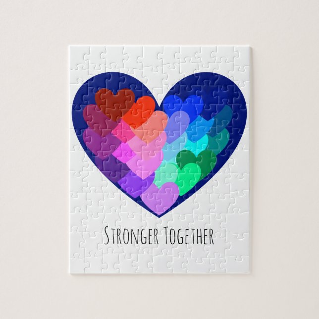 "Stronger Together" Jigsaw Puzzle (Vertical)