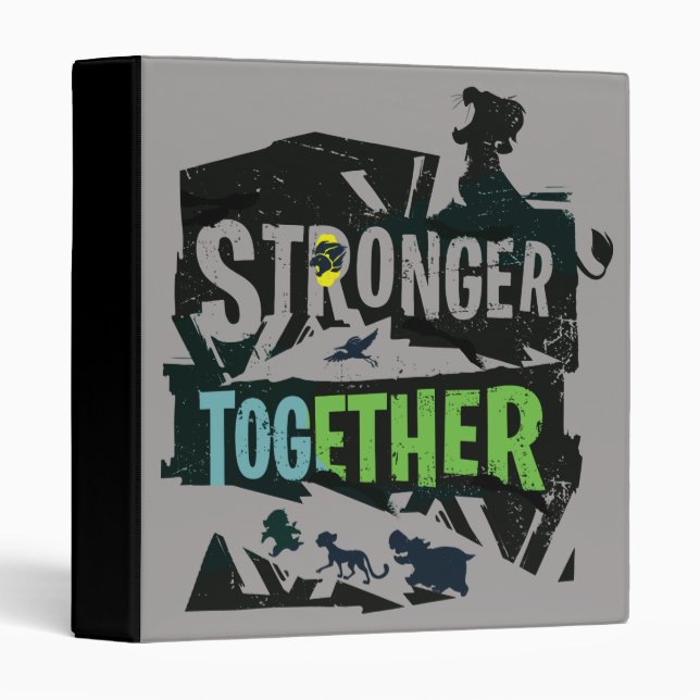 Stronger Together Lion Guard Graphic Binder (Front/Spine)