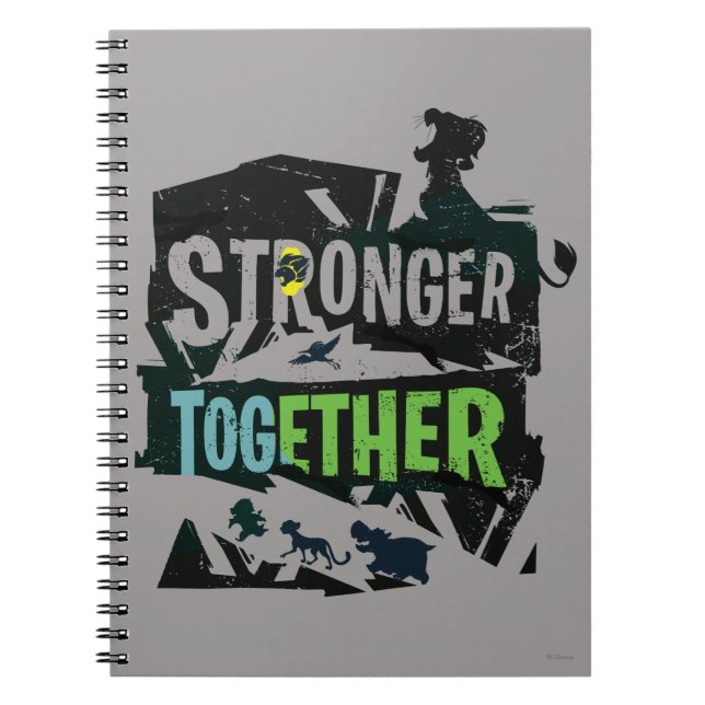 Stronger Together Lion Guard Graphic Notebook (Front)