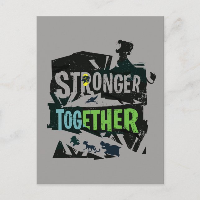 Stronger Together Lion Guard Graphic Postcard (Front)