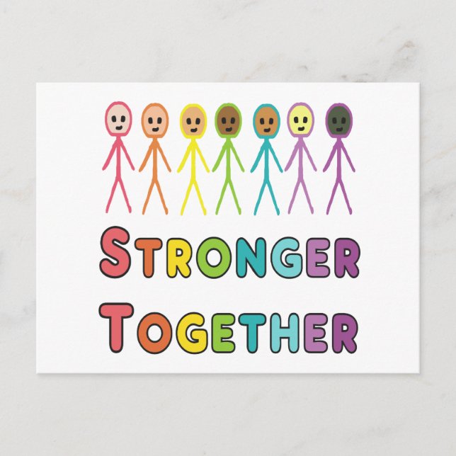 Stronger Together Postcard (Front)