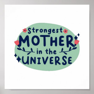 Strongest Mother in the Universe Poster