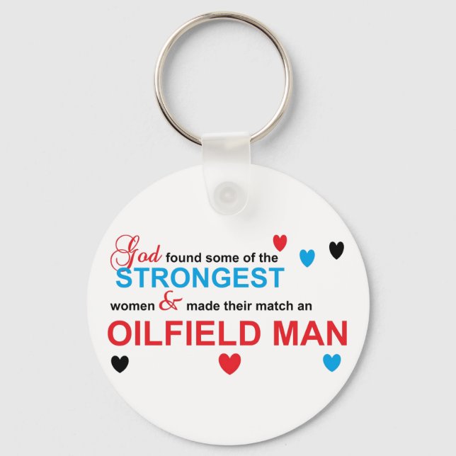 Strongest women keychain (Front)
