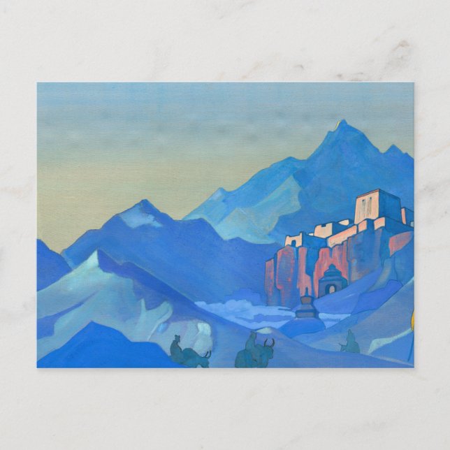 Stronghold of the Spirit, 1932 by Nicholas Roerich Postcard (Front)