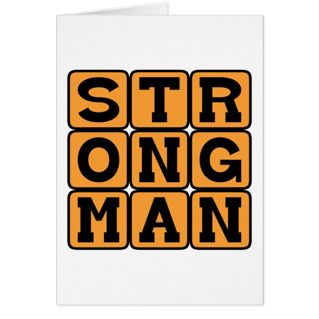 Strongman, Bodybuilder (Front)