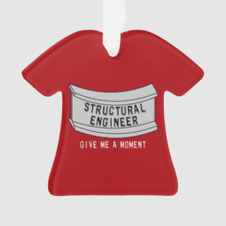 Structural Engineer Beam Moment Ornament