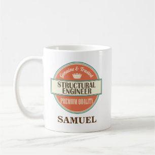 Structural Engineer Personalized Office Mug Gift