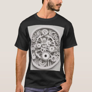 Structural Engineering Gears Mechanic Civil Engine T-Shirt