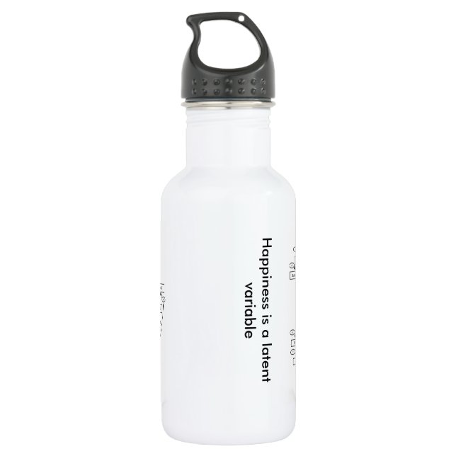 structural equation modelling water bottle (Back)