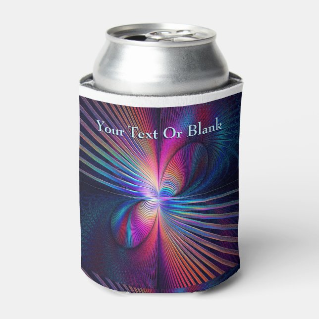 Structural Iridescence Can Cooler (Can Front)