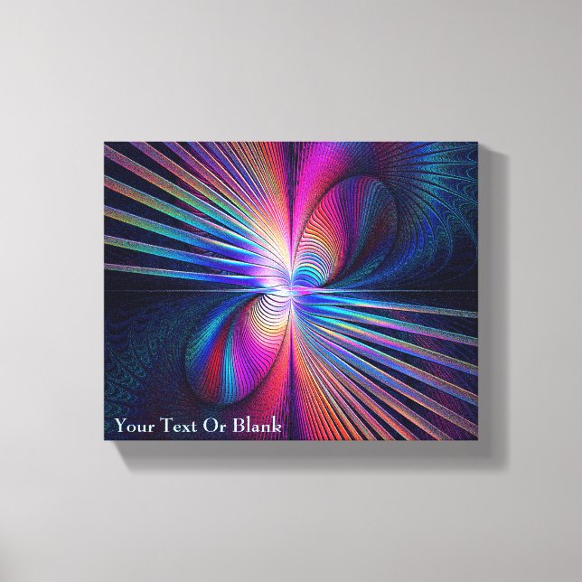 Structural Iridescence Canvas Print (Front)