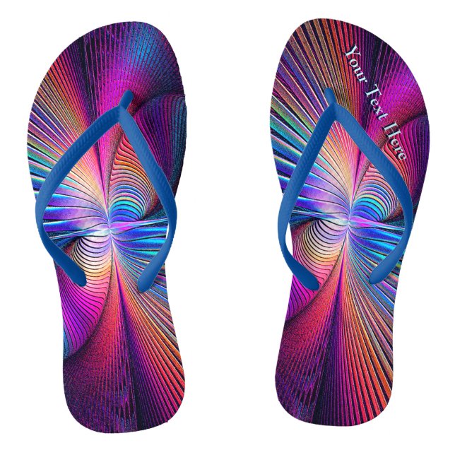Structural Iridescence Flip Flops (Footbed)