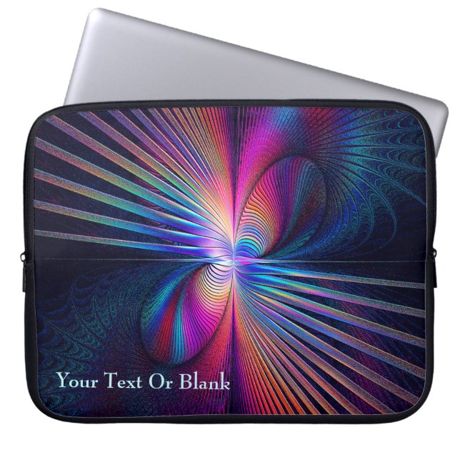 Structural Iridescence Laptop Sleeve (Front)
