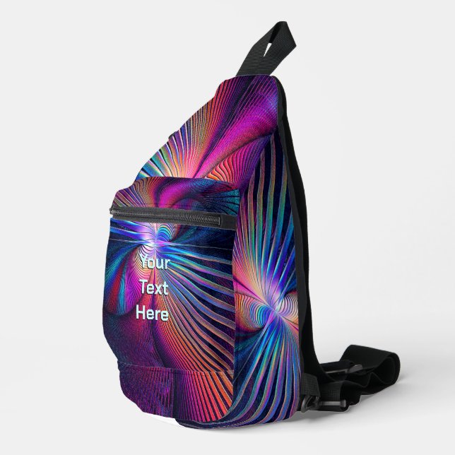 Structural Iridescence Sling Bag (Right Corner)