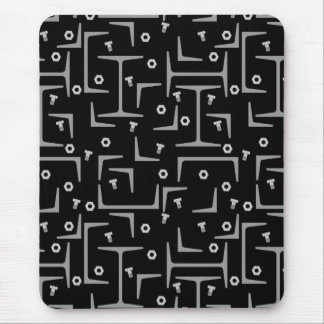 Structural Steel Pattern Mouse Pad