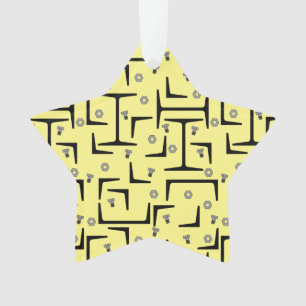 Structural Steel Pattern Ornament