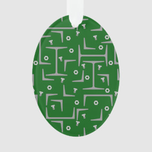 Structural Steel Pattern Ornament