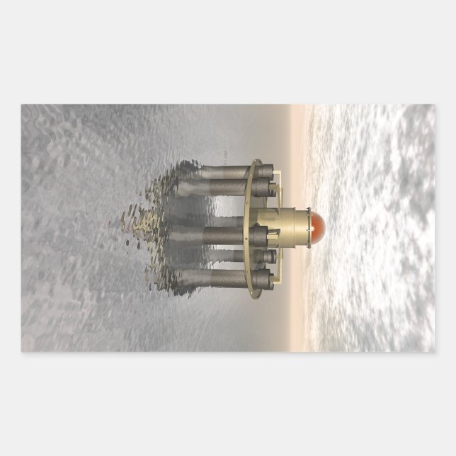 Structure At Sea Sticker (Front)