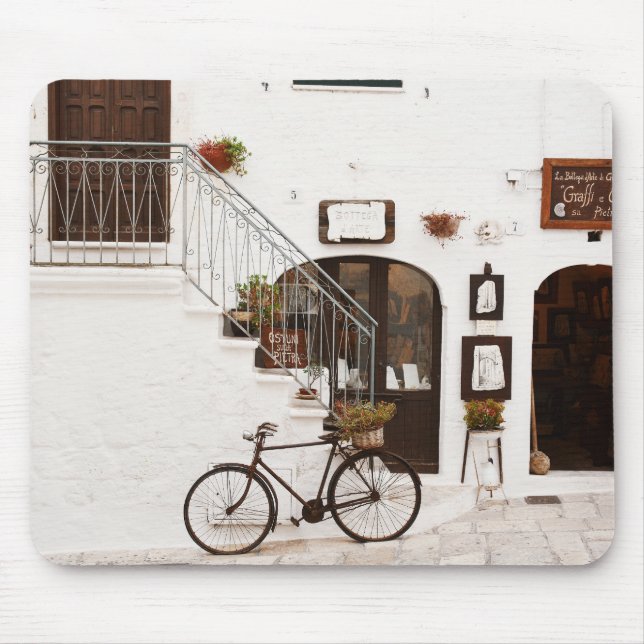 Structure, Construction, Infrastructure, Bicycle Mouse Pad (Front)