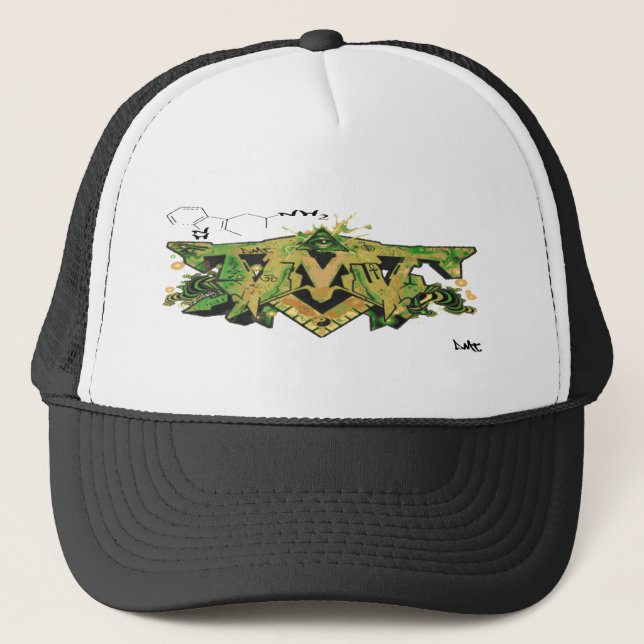 STRUCTURE DE DMT D'ACCESSOIRES DE DMT DU CASQUETTE (Devant)