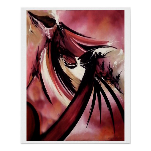 "Structure des rêves à distance", Poster (Devant)