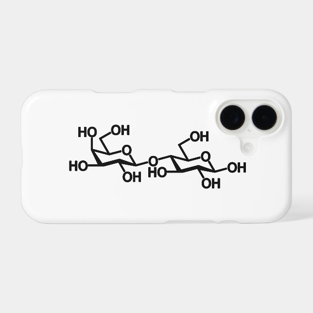 Structure du lait lactose (Verso (Horizontal))