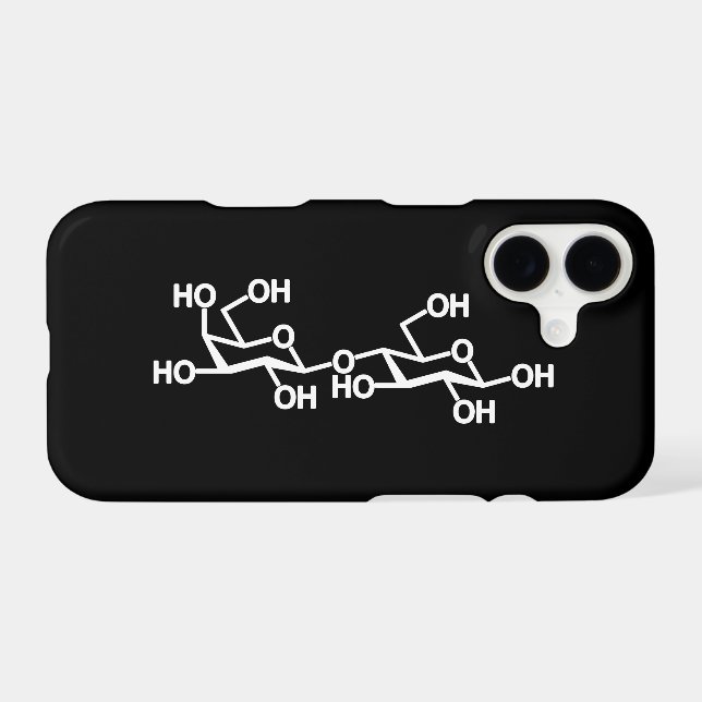 Structure du lait lactose (Verso (Horizontal))