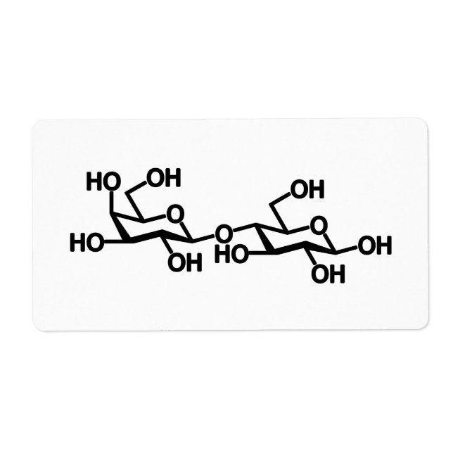 Structure du lait lactose (Devant)