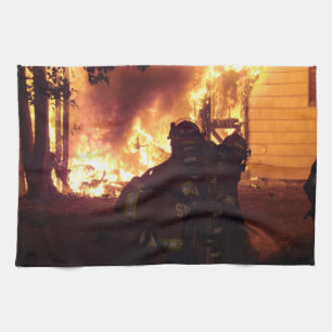 Structure Fire Kitchen Towel