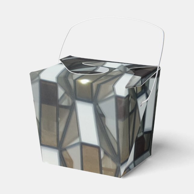 Structure Take Out Favour Box (Front Side)