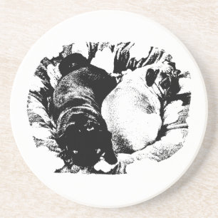 Structured Calm at Rest Coaster