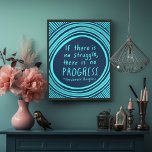 Struggle Progress Douglass Quote Handlettering Poster<br><div class="desc">Add your own text to customize it by clicking "personalize" above. You can purchase a simple poster or a fully framed and matted version! Thank you for shopping my designs and supporting independent artists! Please check my shop for matching items like postcards, totes, mugs, tshirts, business cards, greeting cards and...</div>