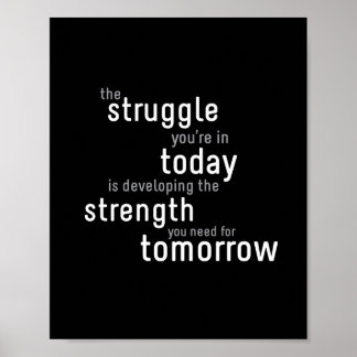 Struggle Today - 8"x10" Art Print